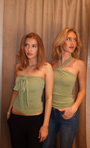 Glitter Top Green